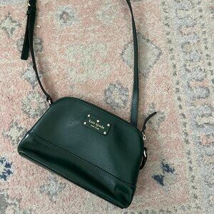 Kate Spade Deep Jade Hunter Green Shoulder Bag Purse